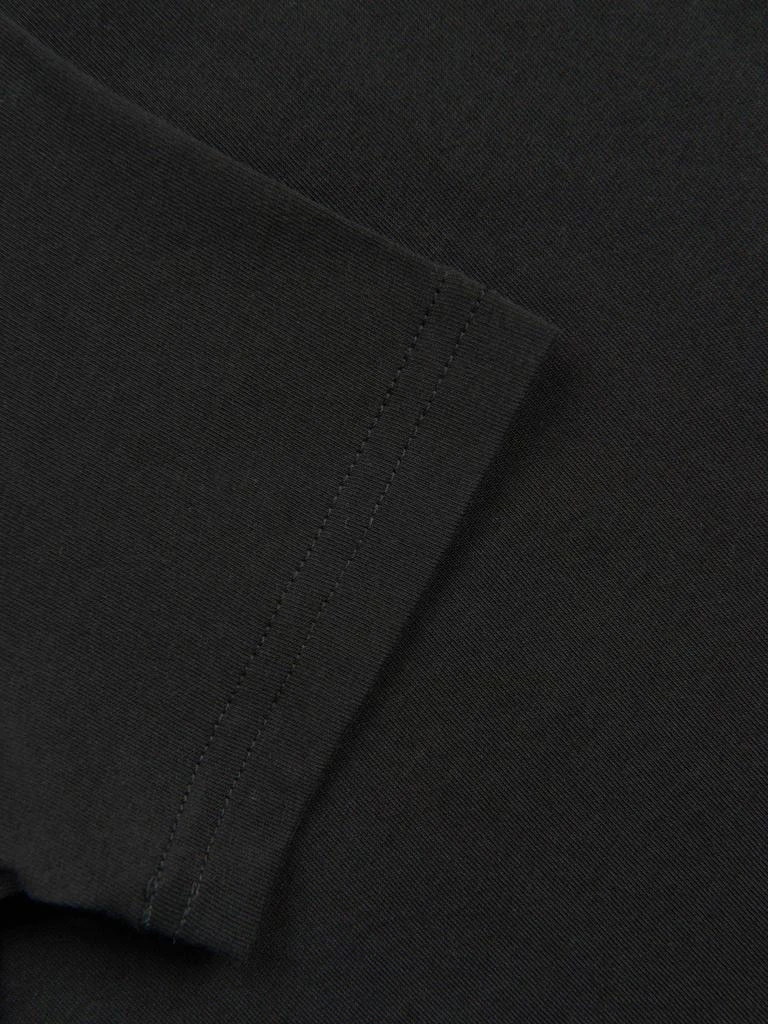 商品Burberry|Burberry Black Boys Cotton Logo Print T-Shirt,价格¥940,第2张图片详细描述