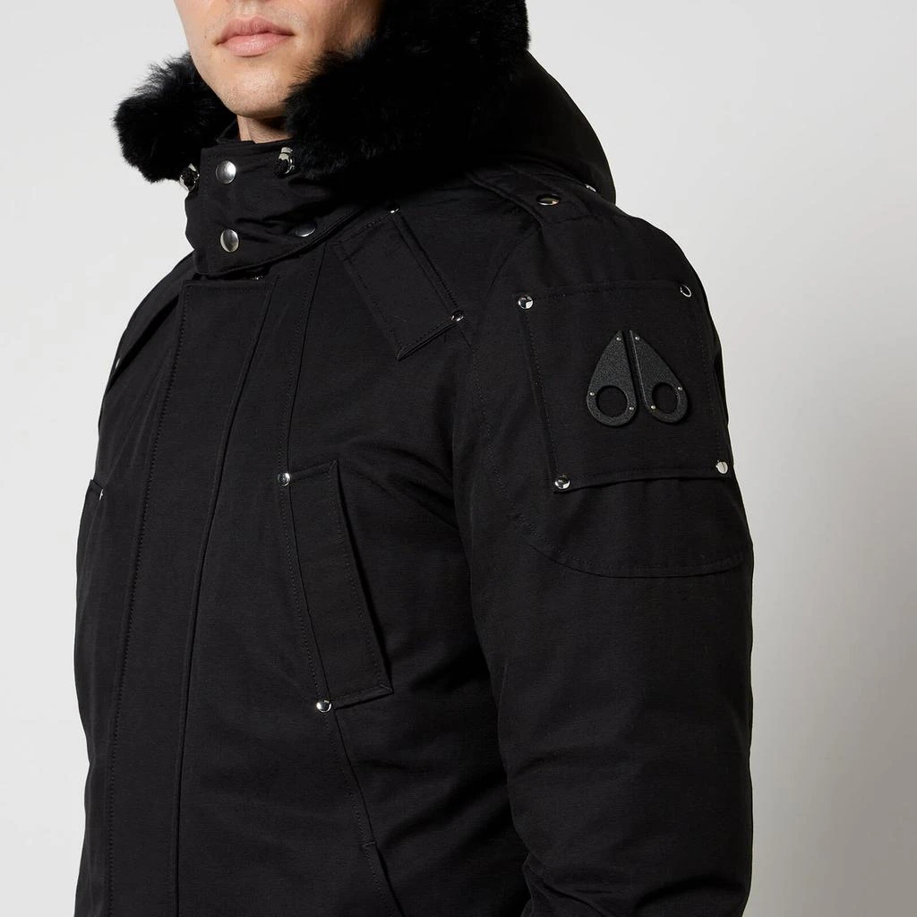 商品Moose Knuckles|Moose Knuckles Stirling Cotton and Nylon-Blend Parka,价格¥10178,第4张图片详细描述