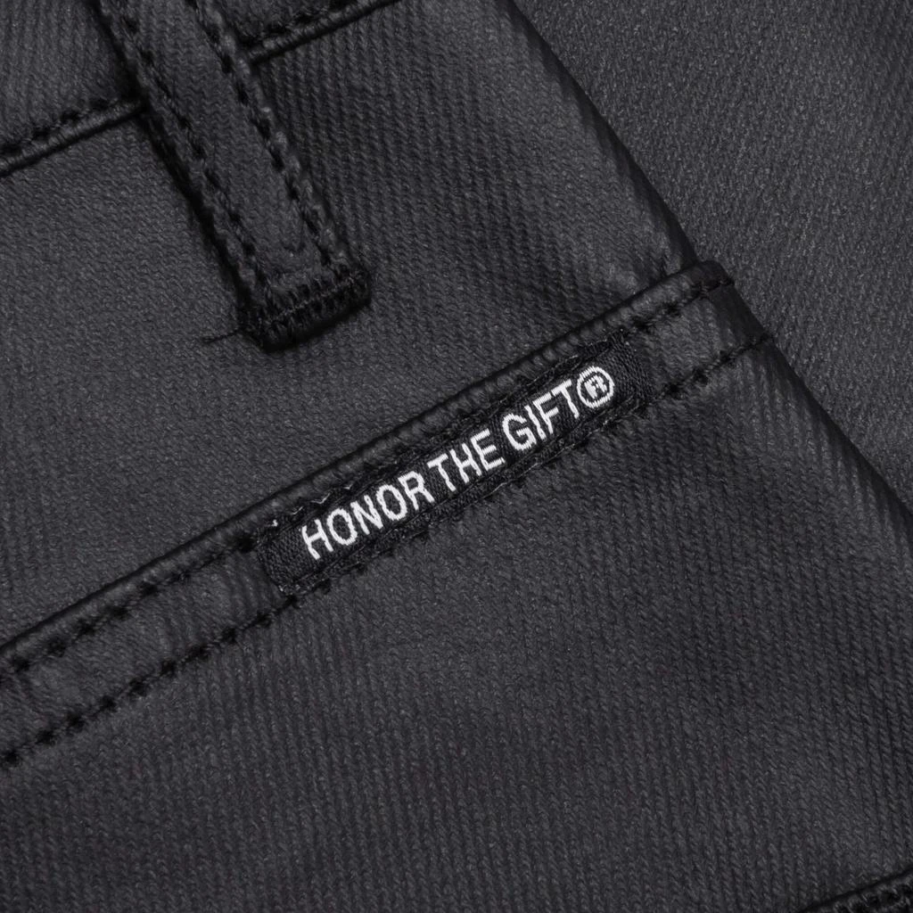 商品Honor The Gift|Honor The Gift HTG Wax Denim Pant - Black,价格¥536,第4张图片详细描述