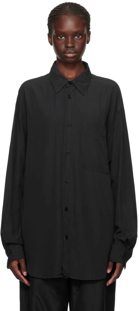 商品Lemaire|Navy Relaxed Shirt,价格¥2594,第1张图片