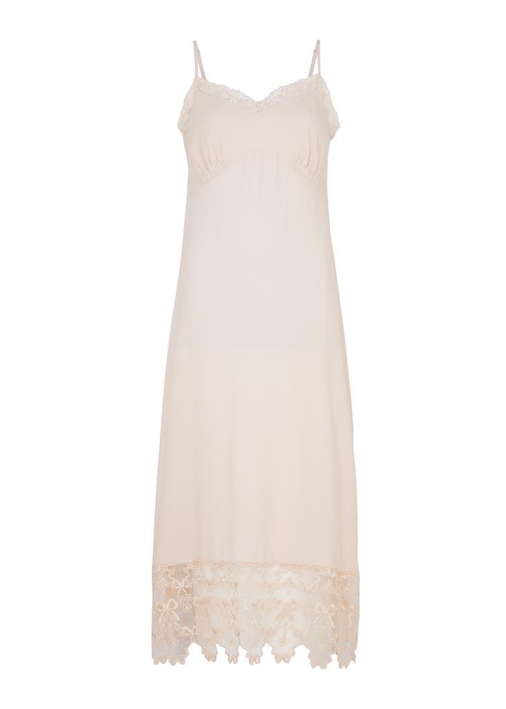 商品Simone Rocha|Lace-trimmed midi dress,价格¥3434,第1张图片