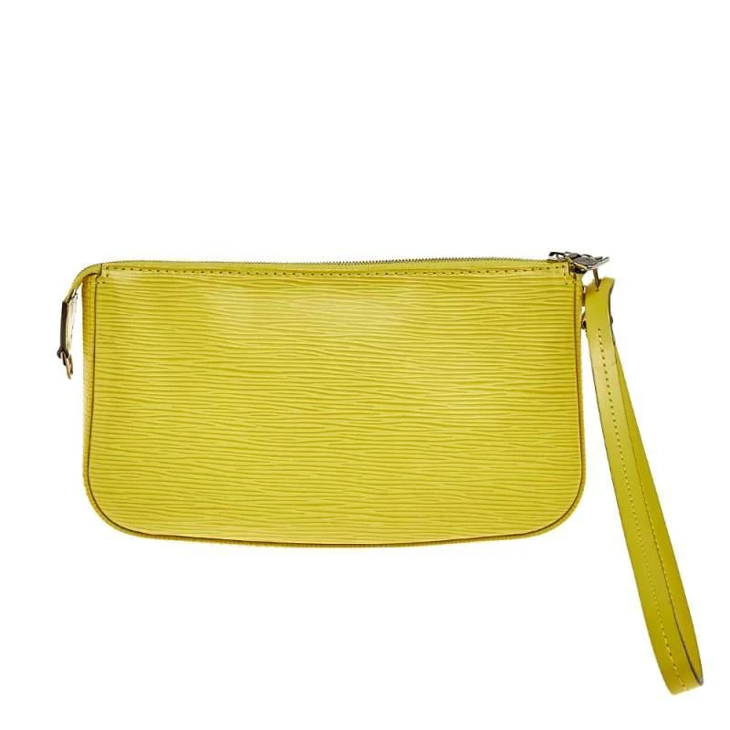 商品[二手商品] Louis Vuitton|Louis Vuitton Pistache Epi Leather Pochette Accessoires Bag,价格¥2002,第4张图片详细描述