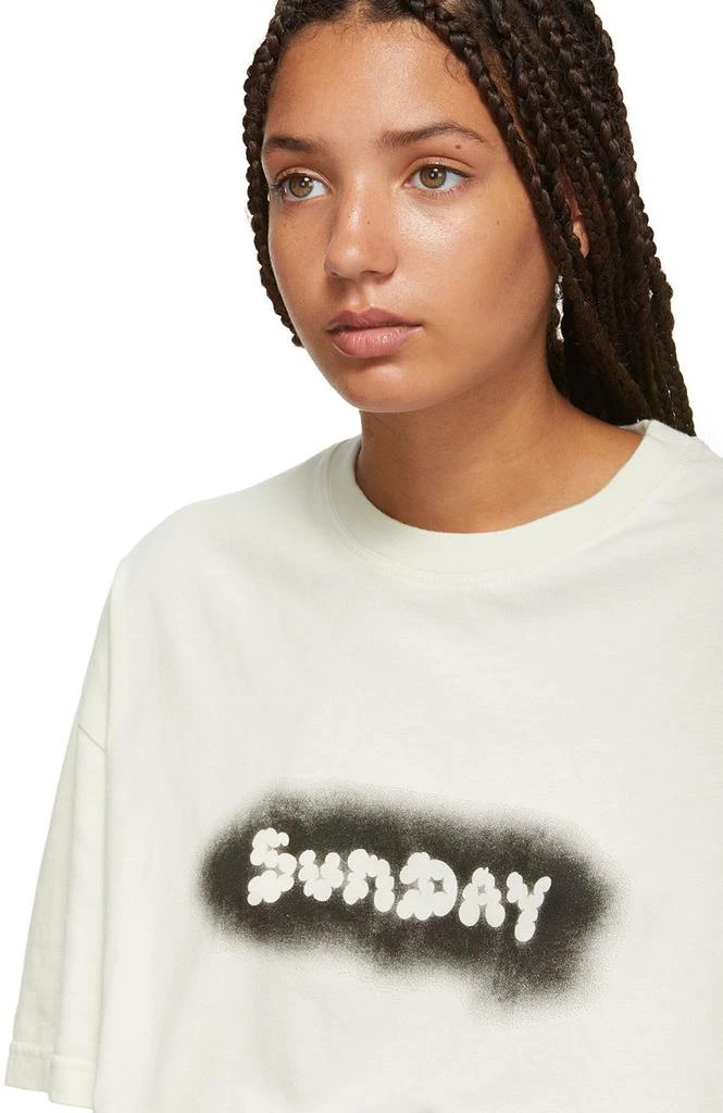 商品Vetements|White 'Sunday' Weekday T-Shirt,价格¥702,第4张图片详细描述