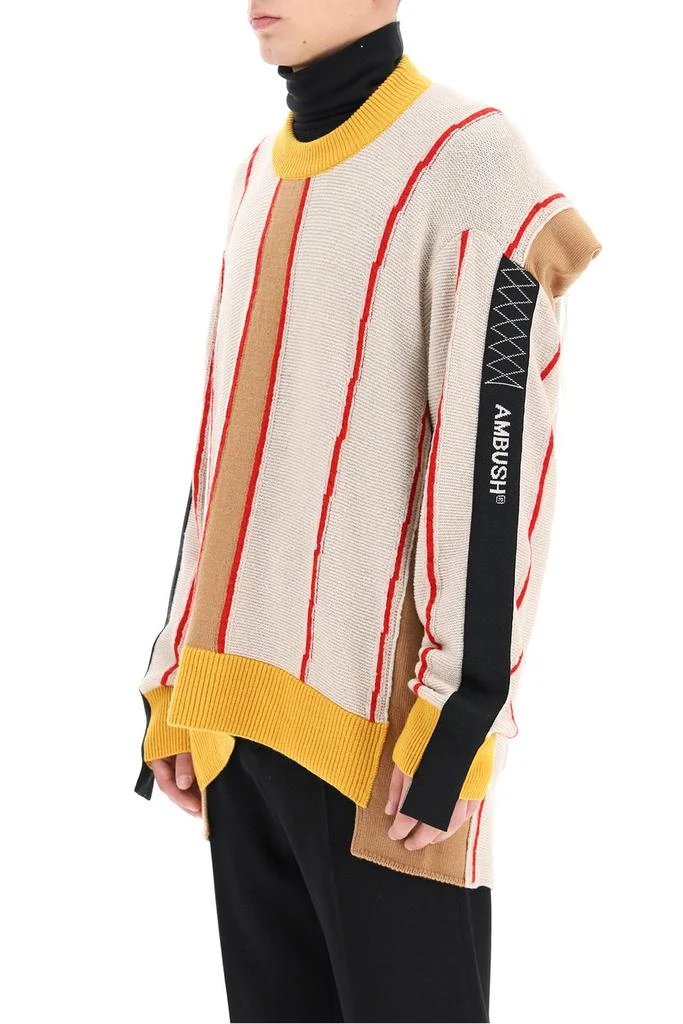 商品Ambush|Ambush Deconstructed Striped Sweater,价格¥3229,第5张图片详细描述