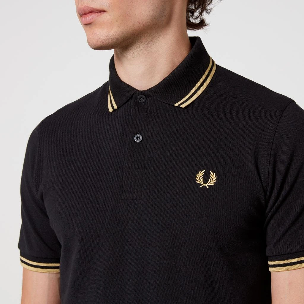 商品Fred Perry|Fred Perry Made in England Cotton-Piqué Polo Shirt,价格¥579,第4张图片详细描述