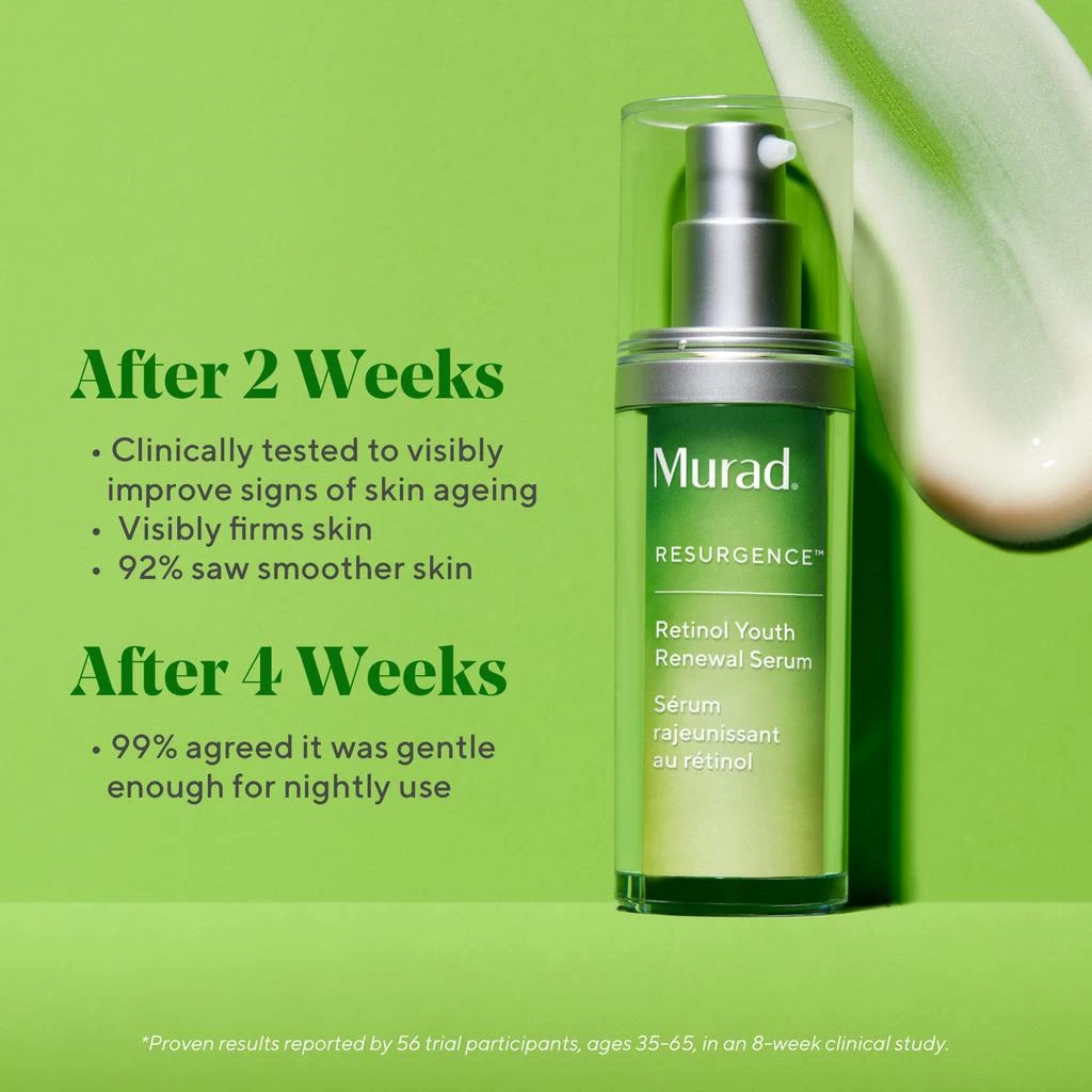 商品Murad|Murad Retinol Youth Renewal Serum 30ml,价格¥778,第3张图片详细描述