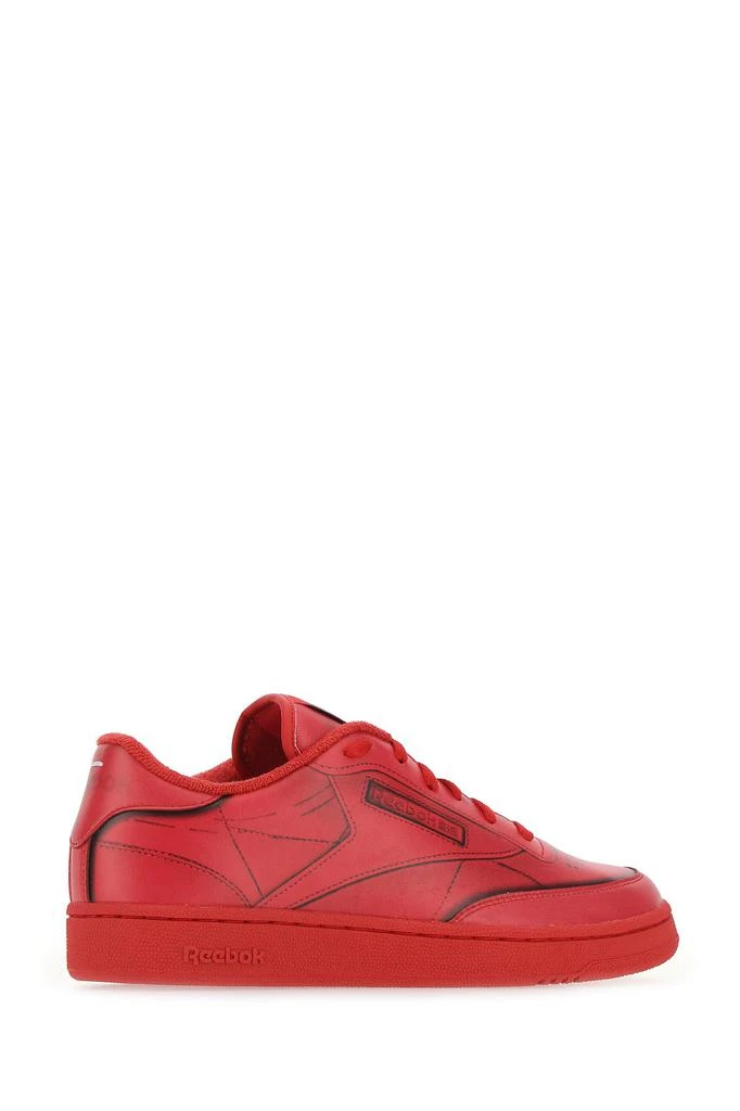 商品MAISON MARGIELA|Red leather Club C sneakers,价格¥2416,第2张图片详细描述