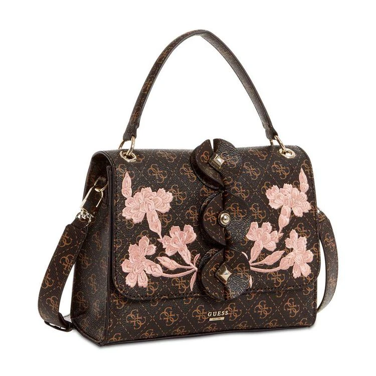 商品GUESS|Eden Embellished Top-Handle Small Flap Bag,价格¥391,第5张图片详细描述