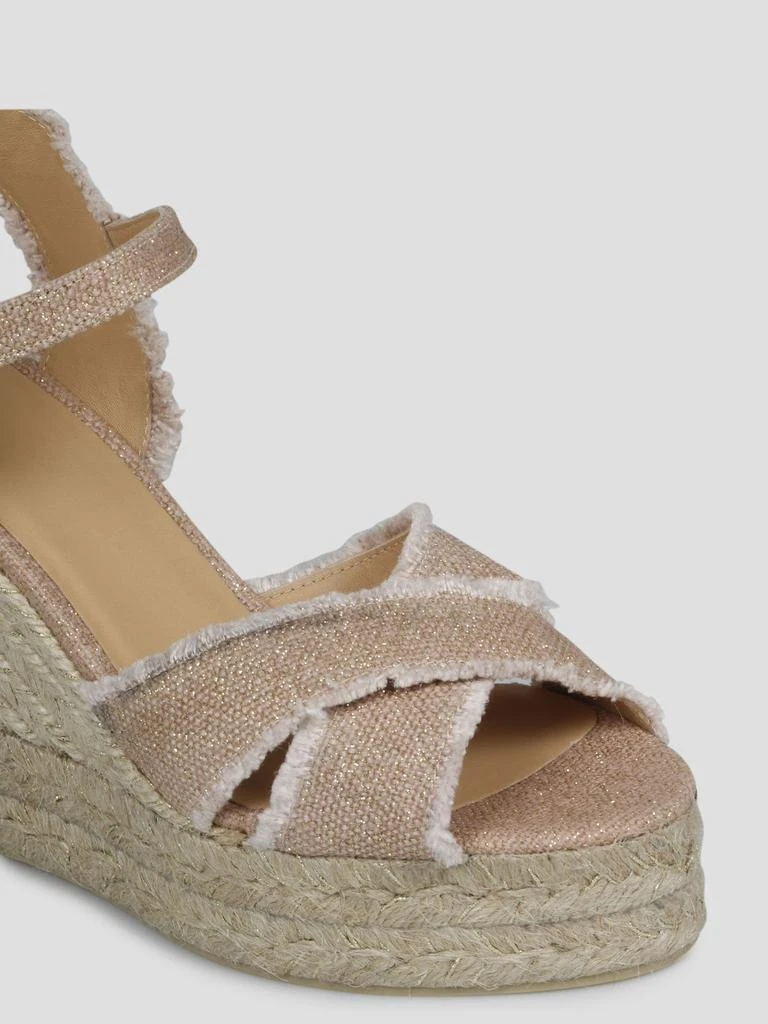 商品CASTAÑER|Castañer Bromelia Linen Wedge Espadrillas,价格¥1447,第3张图片详细描述