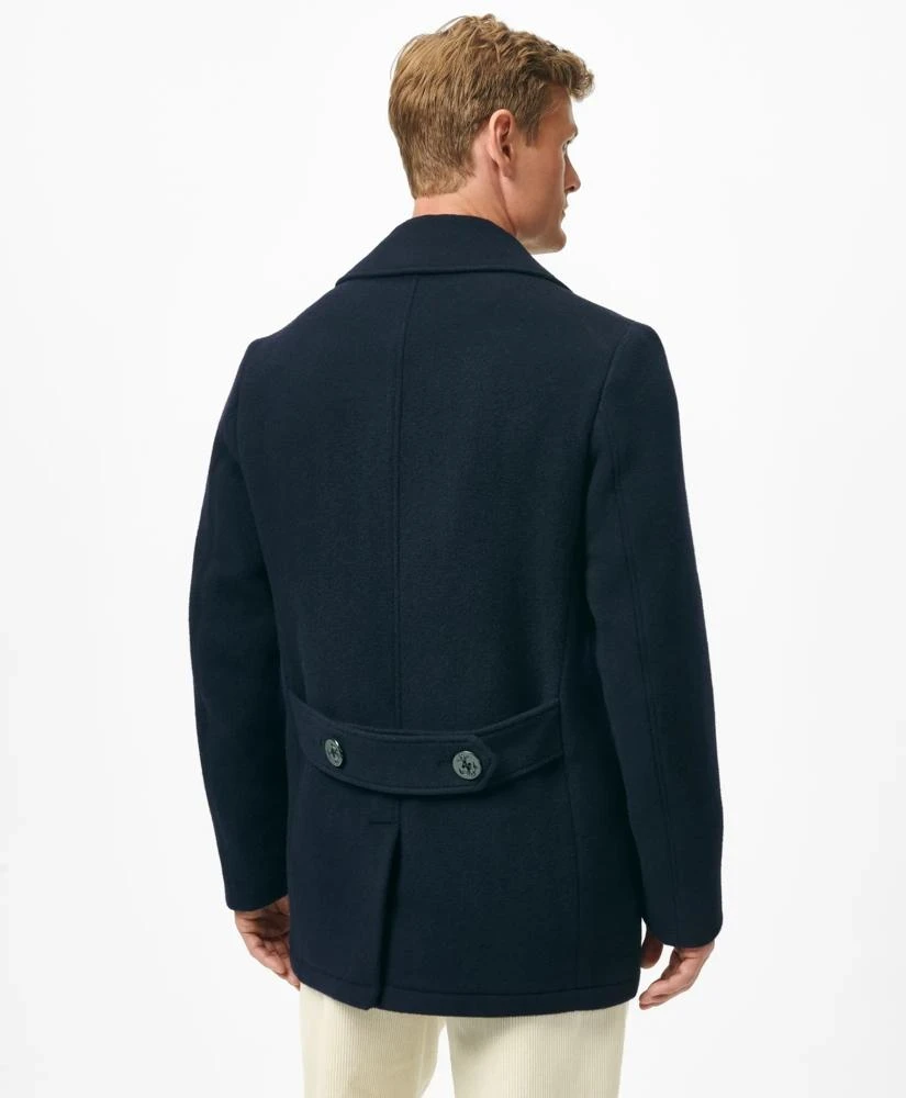 商品Brooks Brothers|Wool Peacoat,价格¥3412,第4张图片详细描述