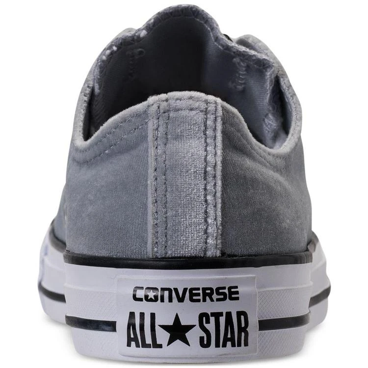 商品Converse|Women's Chuck Taylor Ox Velvet Casual Sneakers from Finish Line,价格¥195,第5张图片详细描述