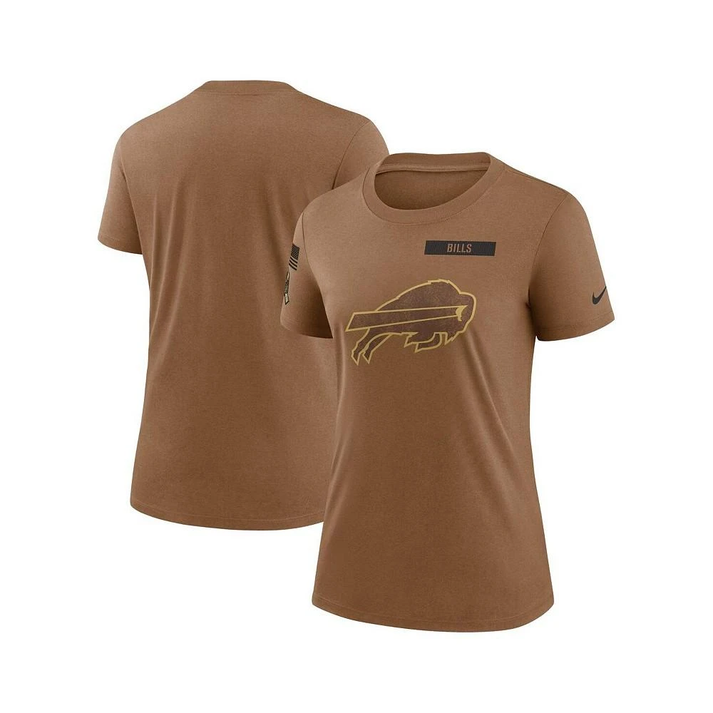 商品NIKE|Women's Brown Buffalo Bills 2023 Salute to Service Legend Performance T-shirt,价格¥339,第1张图片