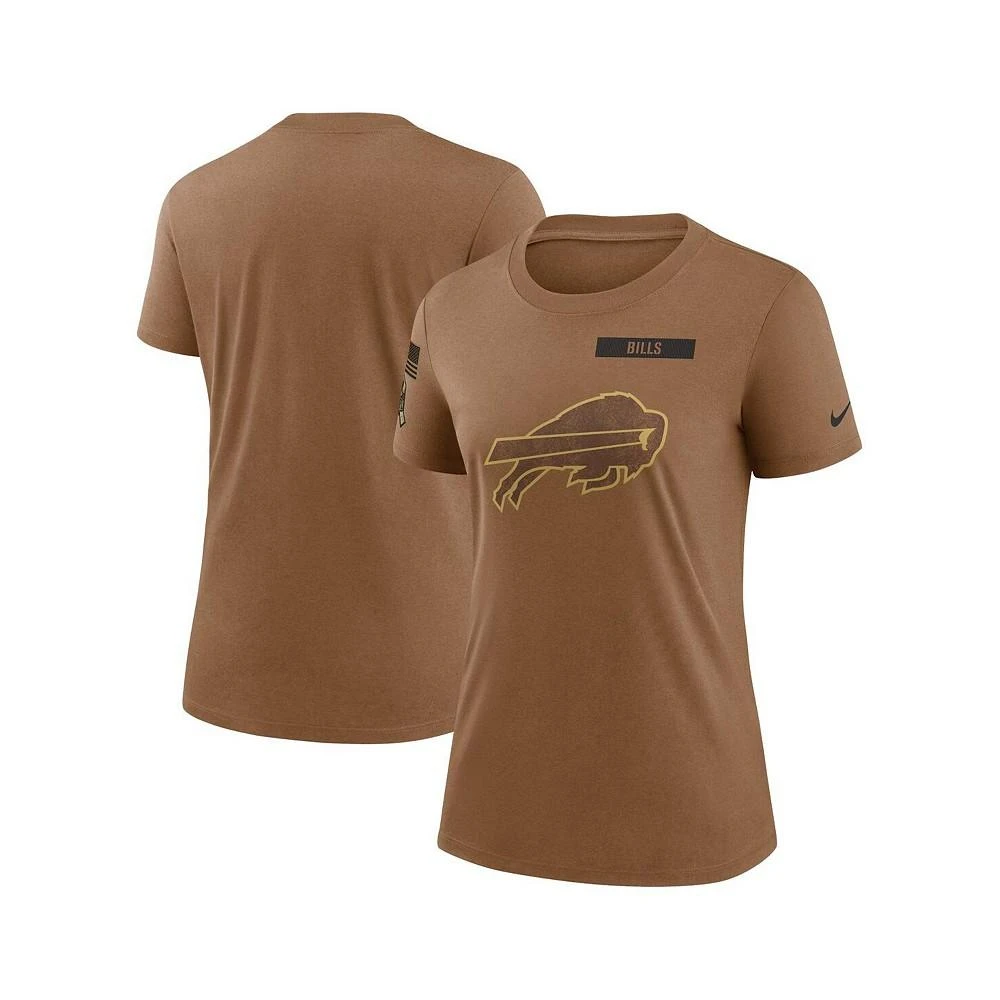 商品NIKE|Women's Brown Buffalo Bills 2023 Salute to Service Legend Performance T-shirt,价格¥337,第1张图片