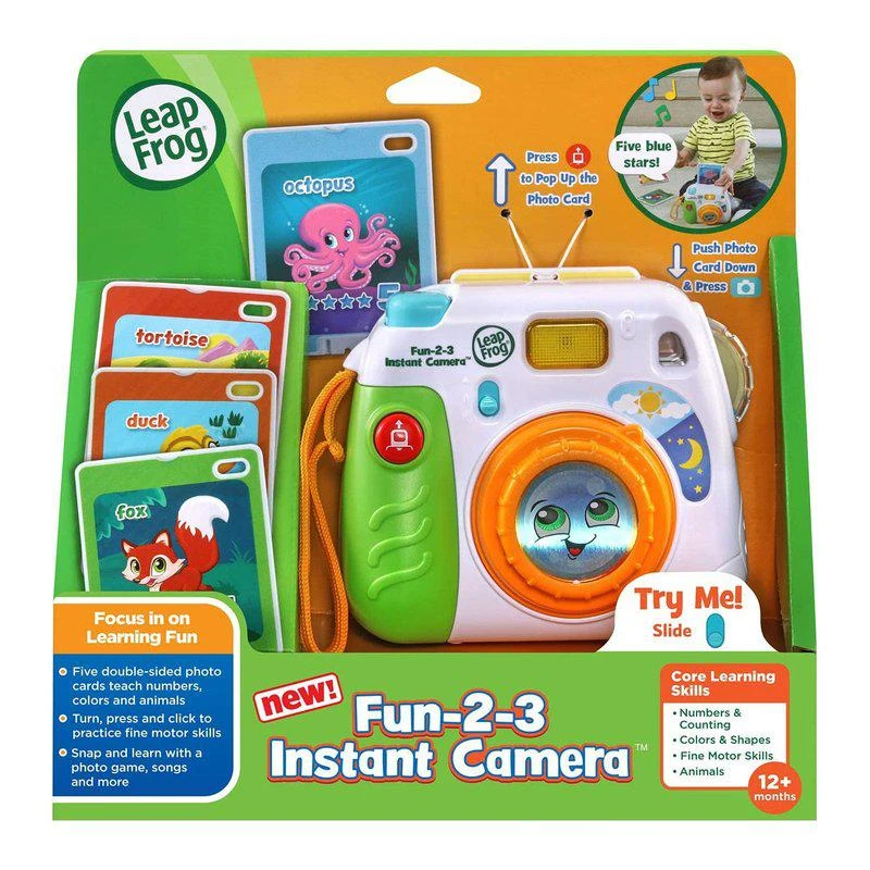 商品VTech|LeapFrog Fun-2-3 Instant Camera English Version,价格¥378,第1张图片