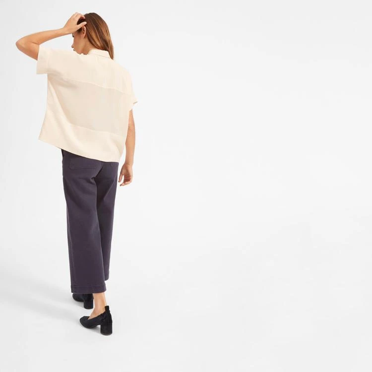 商品Everlane|真丝短袖衬衫,价格¥391,第4张图片详细描述