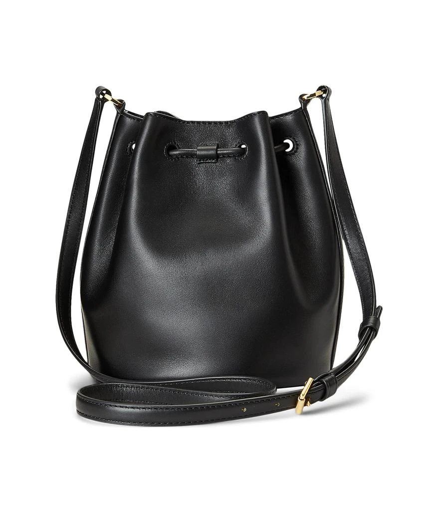 商品Ralph Lauren|Leather Medium Andie Drawstring Bag,价格¥2166,第2张图片详细描述