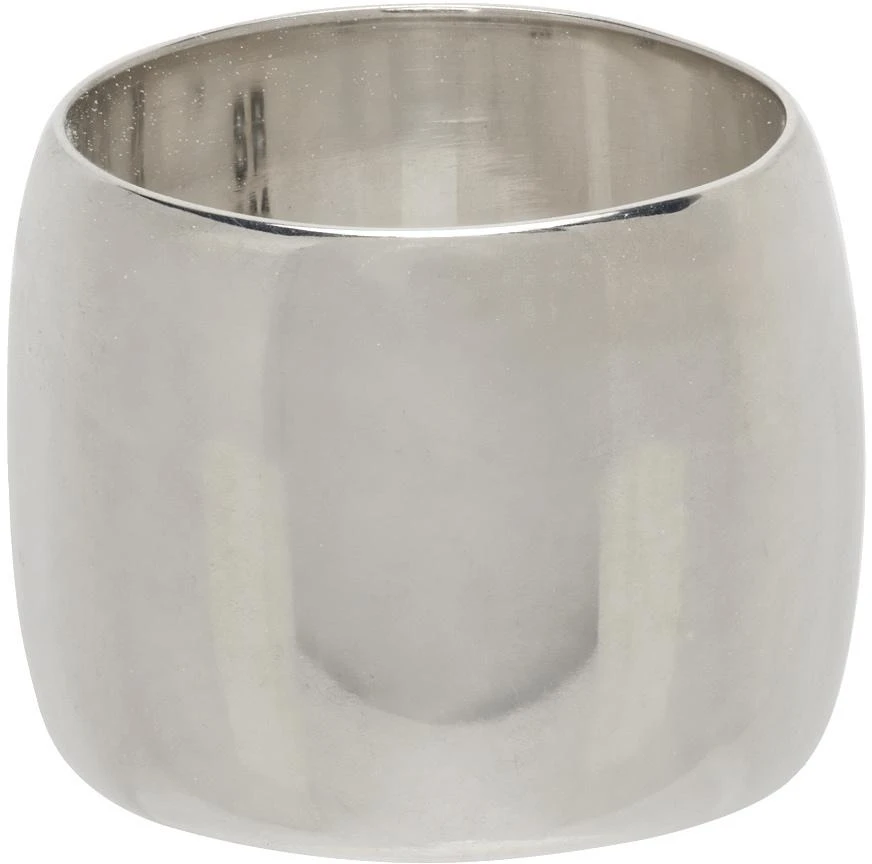 商品Sophie Buhai|Silver Wide Cigar Band Ring,价格¥1685,第3张图片详细描述