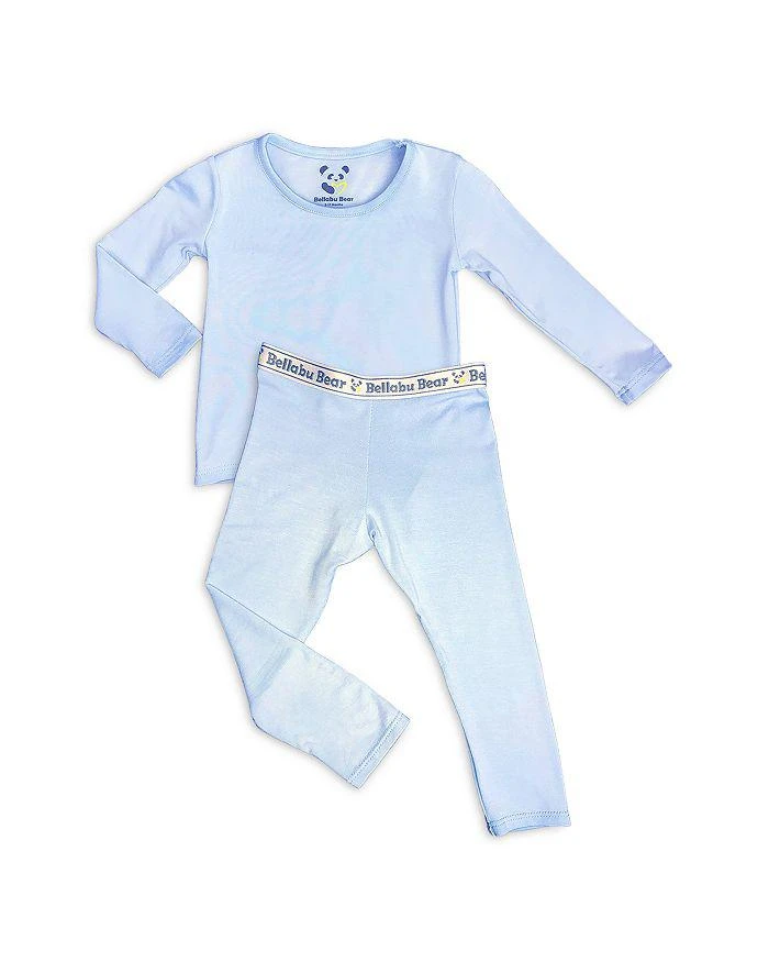 商品Bellabu Bear|Boys' Sky Blue Pajama Set - Baby, Little Kid,价格¥246,第1张图片详细描述