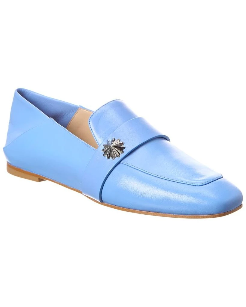 商品Stuart Weitzman|Stuart Weitzman Wylie Star Leather Loafer,价格¥902,第1张图片