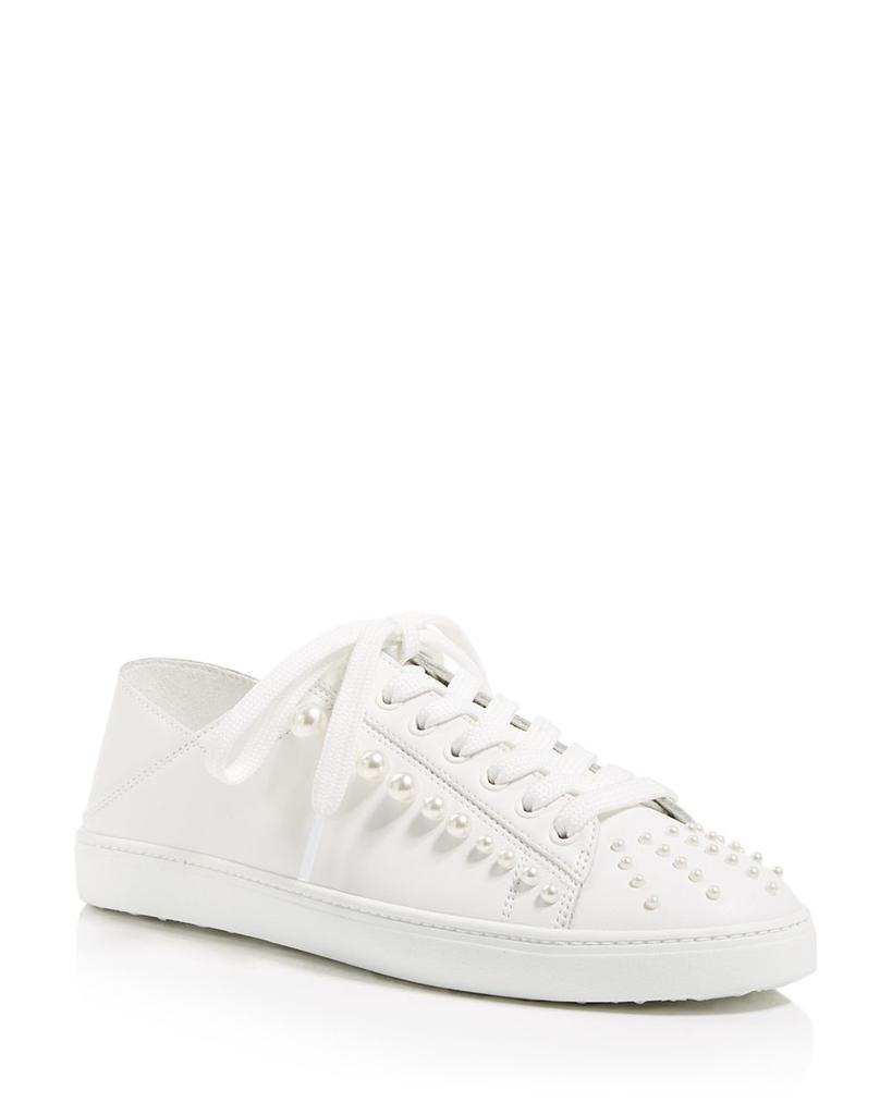 商品Stuart Weitzman|Women's Goldie Collapsible Sneakers,价格¥1331,第1张图片