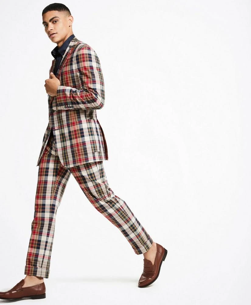 商品Brooks Brothers|Regent Fit Madras Sport Coat,价格¥1248,第4张图片详细描述