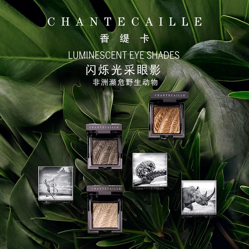 Chantecaille香缇卡动物系列闪烁光彩眼影2.5g 单色眼影商品第3张图片规格展示