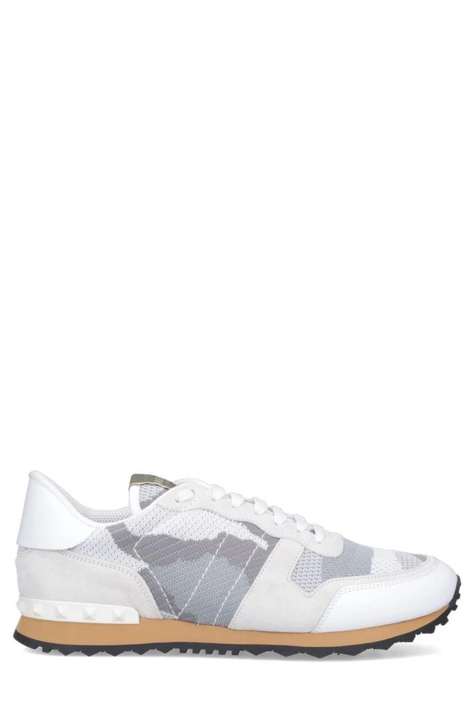 商品Valentino|Valentino Garavani Camouflage Rockrunner Lace-Up Sneakers,价格¥2798,第1张图片