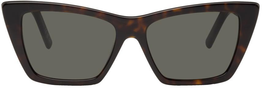 商品Yves Saint Laurent|Tortoiseshell SL 276 Mica Sunglasses,价格¥2484,第1张图片