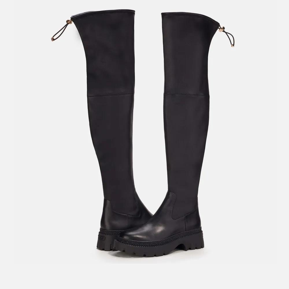 商品Coach|Coach Women's Jolie Leather Other The Knee Boots,价格¥3468,第7张图片详细描述