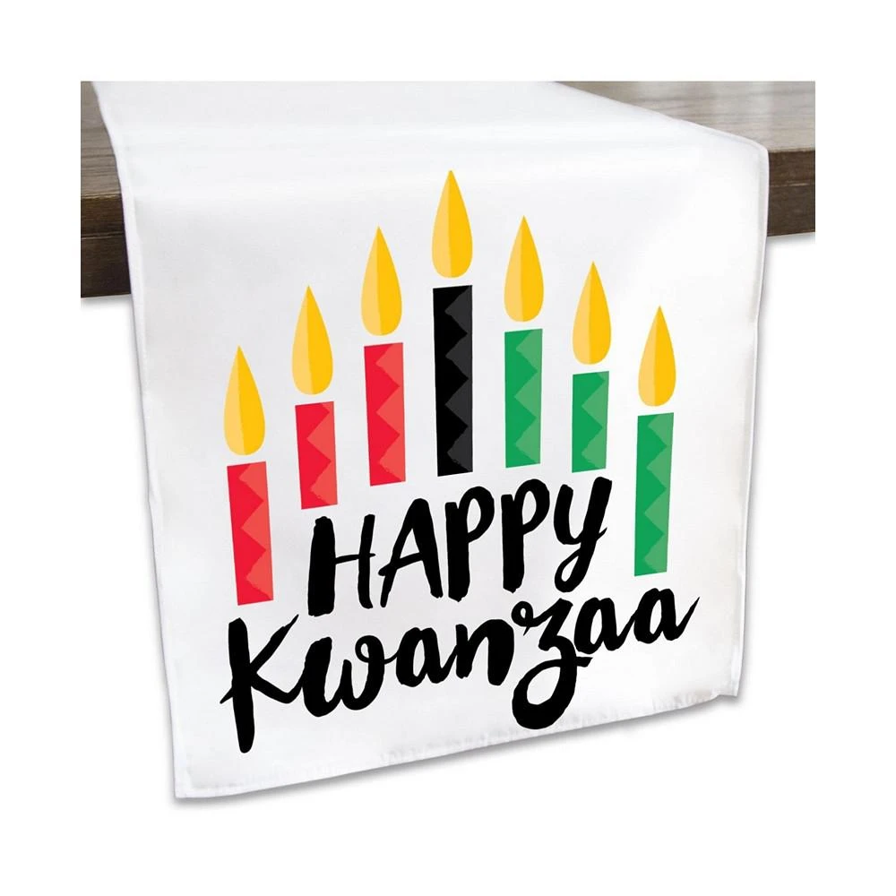 商品Big Dot of Happiness|Happy Kwanzaa  African Heritage Holiday  Cloth Table Runner  13 x 70 in,价格¥201,第1张图片