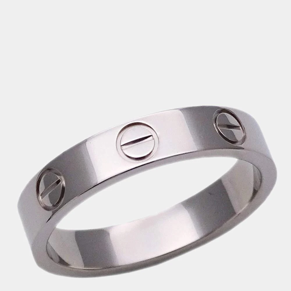 商品[二手商品] Cartier|Cartier Love 18K White Gold Ring EU 50,价格¥5885,第1张图片