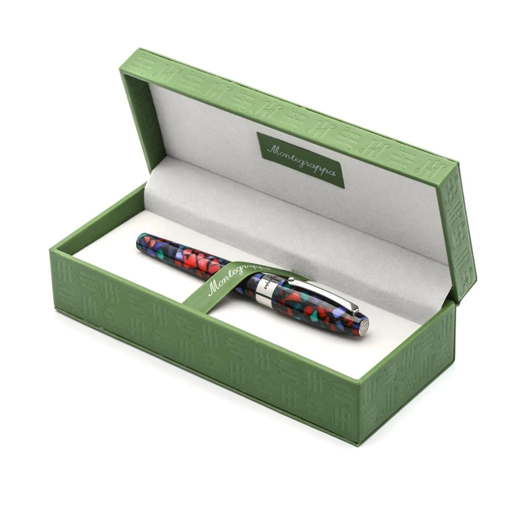 商品Montegrappa|Montegrappa Fortuna Mosaico Aurora Rollerball Pen ISFOBRIK,价格¥1494,第3张图片详细描述