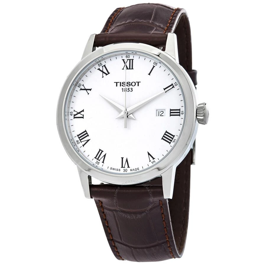商品Tissot|天梭 T-经典石英男士手表42mm T129.410.16.013.00,价格¥1523,第1张图片