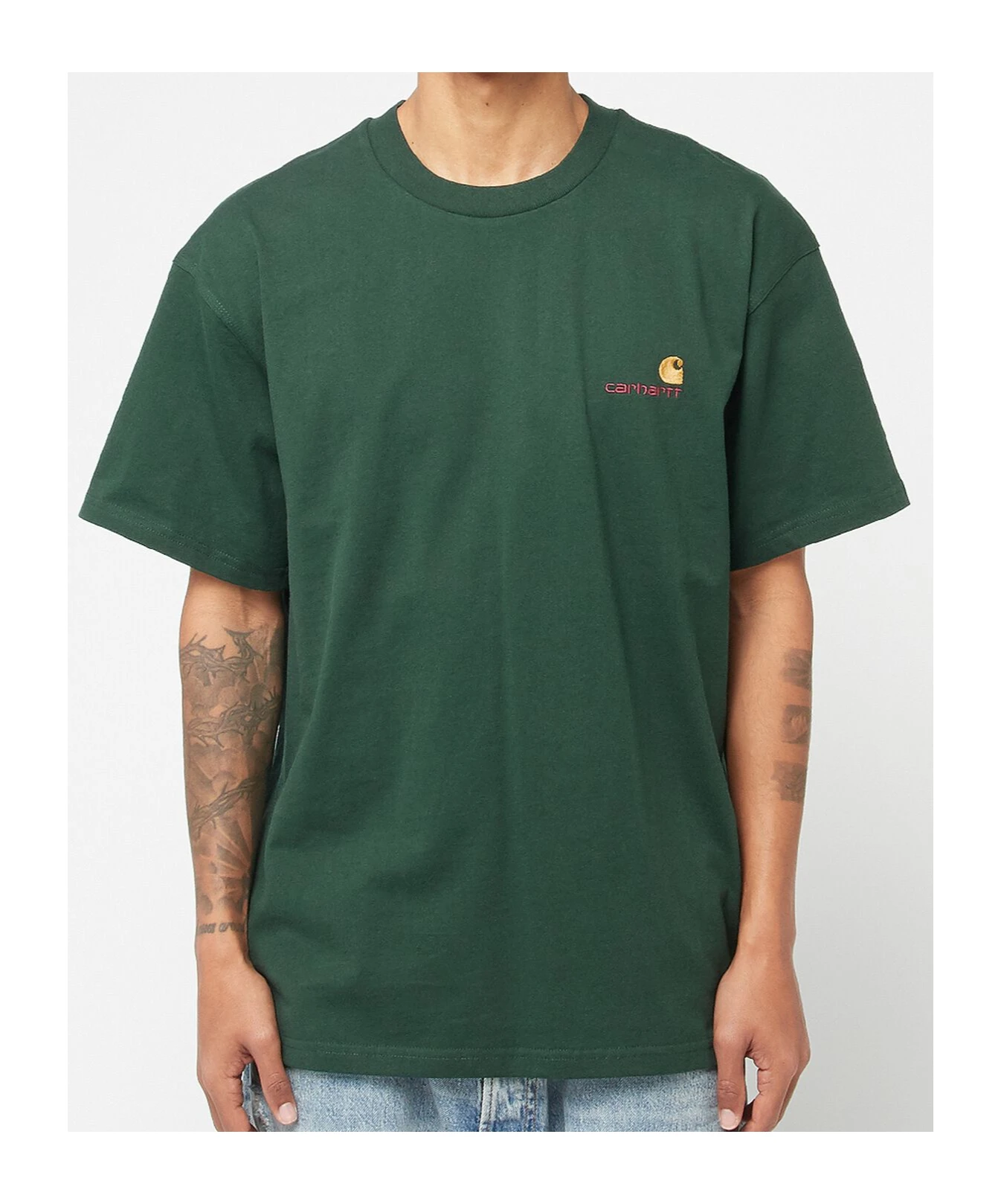 商品【商品预售7天】 Carhartt WIP|Carhartt WIP 男士T恤 I029956CIXX 绿色,价格¥421,第3张图片详细描述
