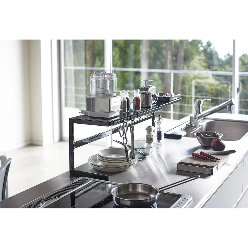 Yamazaki Tower Extendable Kitchen Rack - Black 商品