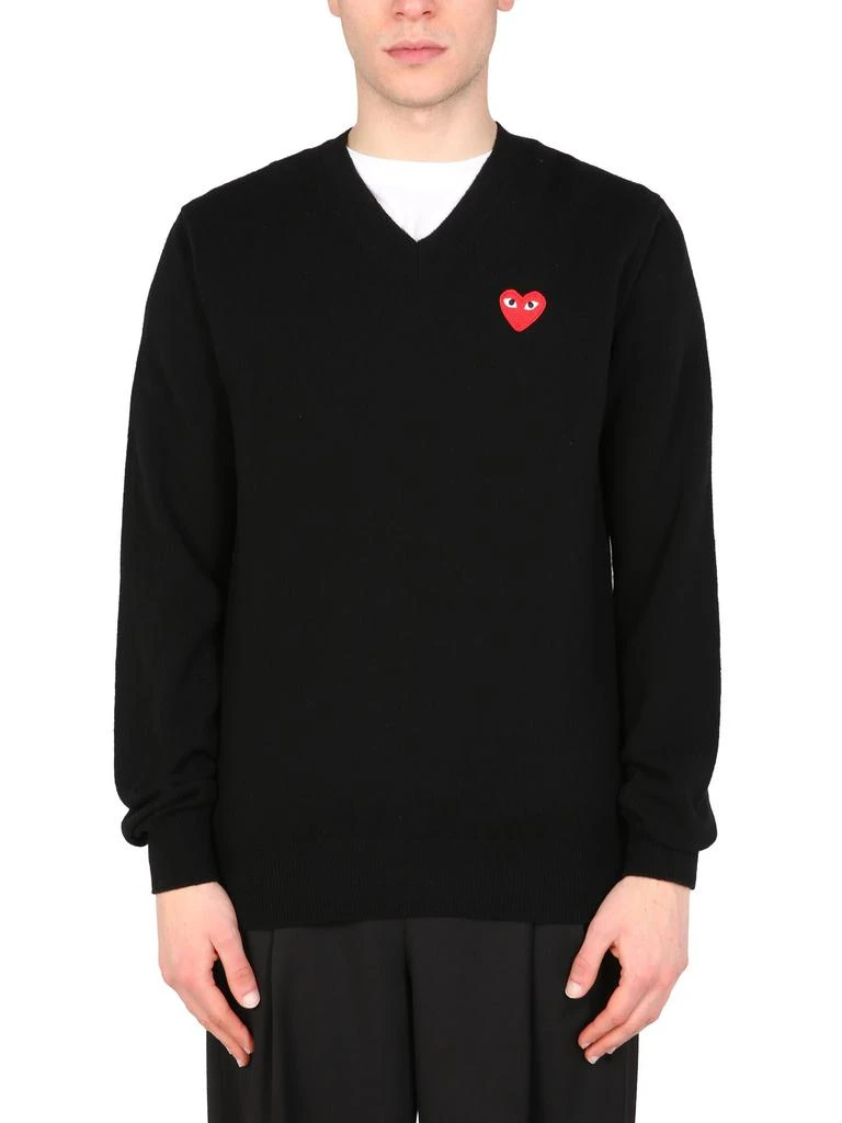 商品Comme des Garcons|Jersey With Logo Embroidery,价格¥1814,第1张图片