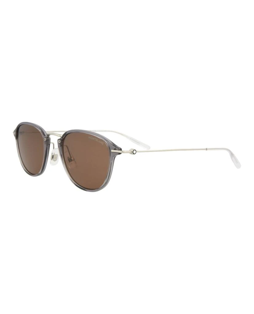 商品MontBlanc|Round-Frame Injection Sunglasses,价格¥970,第2张图片详细描述