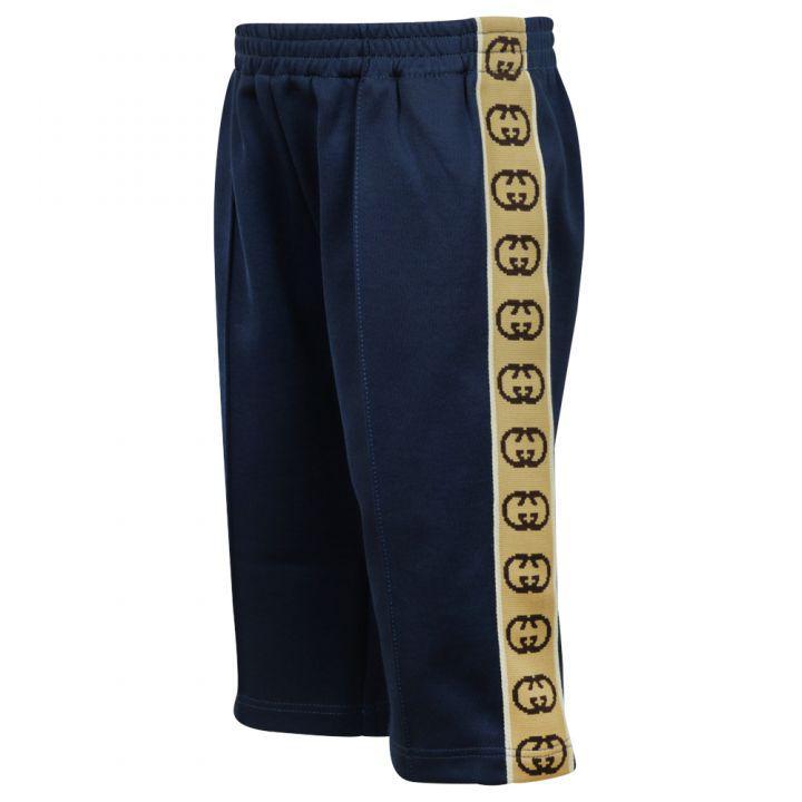 商品Gucci|Blue Logo Panel Joggers,价格¥952,第1张图片