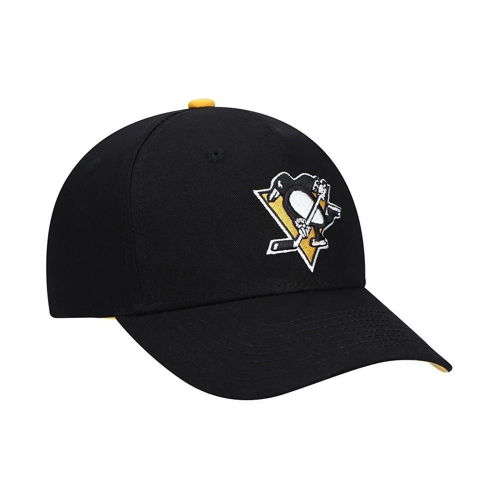 商品Outerstuff|Youth Boys and Girls Black Pittsburgh Penguins Snapback Hat,价格¥135,第2张图片详细描述