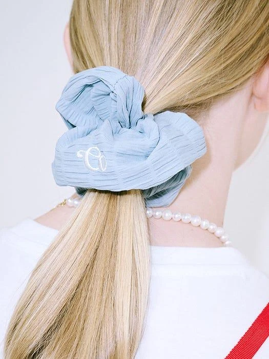 商品COILY|Shirring Logo Scrunchie 5 colors,价格¥295,第5张图片详细描述