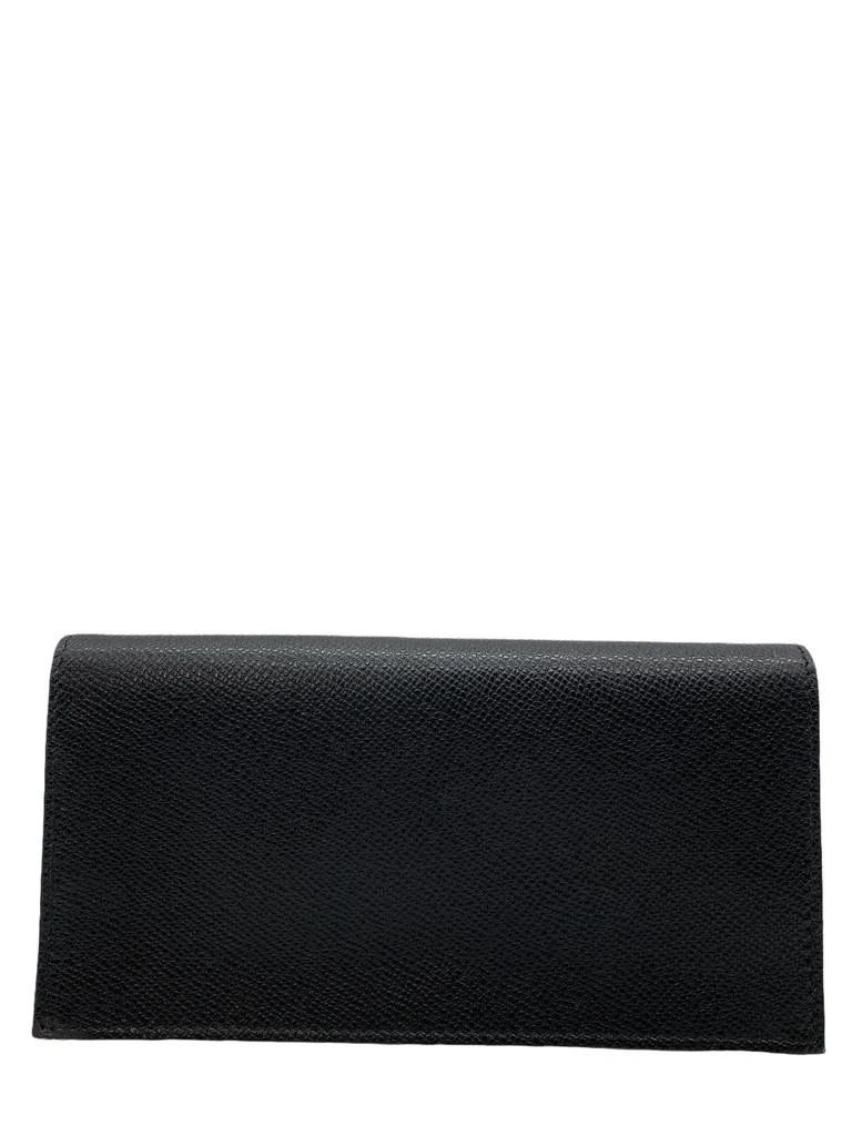 商品Bally|Bally Mialiro Men's 6227973 Black Leather Embossed Wallet,价格¥1416,第3张图片详细描述