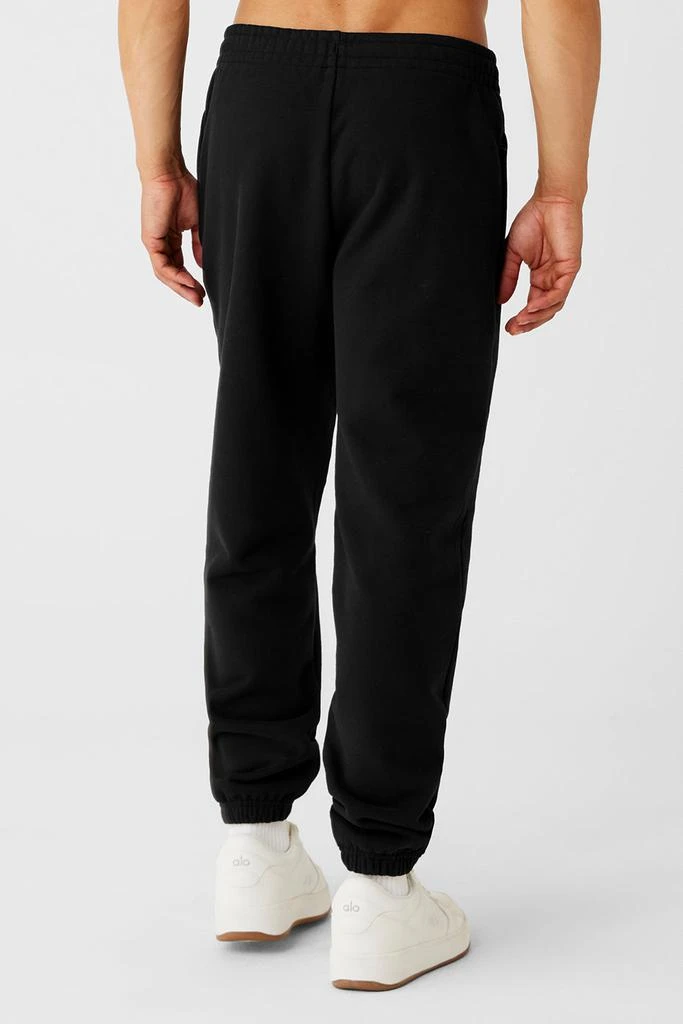 商品Alo|Cuffed Renown Heavy Weight Sweatpant - Black,价格¥1034,第2张图片详细描述