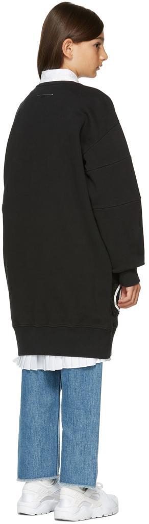 商品MAISON MARGIELA|Kids Black Hand Logo Dress Sweatshirt,价格¥1199,第6张图片详细描述