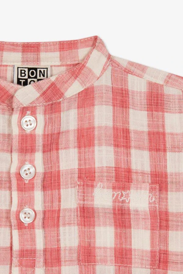 商品Bonton|Camicia A Quadri,价格¥743,第2张图片详细描述