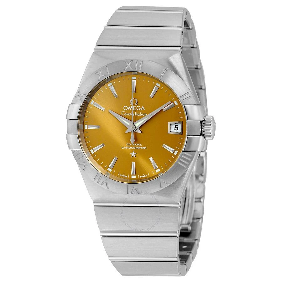 商品Omega|Constellation Co-Axial Bronze Dial Men's Watch 123.10.38.21.10.001.,价格¥22187,第1张图片