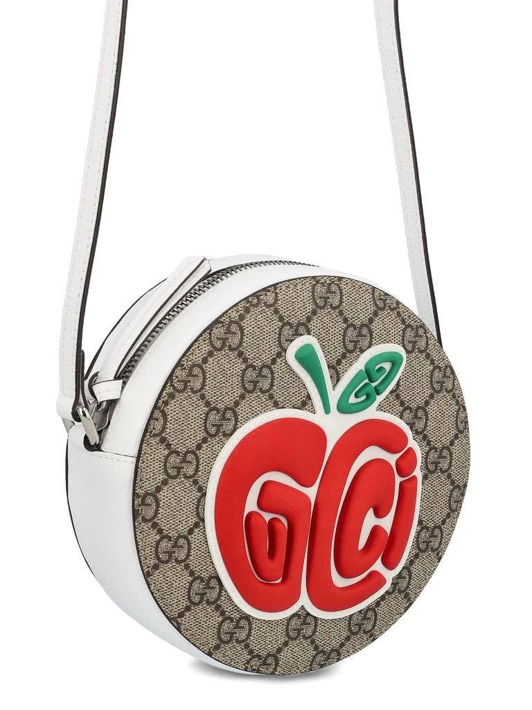 商品Gucci|Gucci Kids Logo Patch Zip-Up Crossbody,价格¥3531,第4张图片详细描述