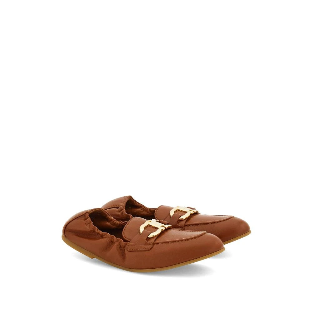 商品Salvatore Ferragamo|Brown Loafers,价格¥3568,第2张图片详细描述