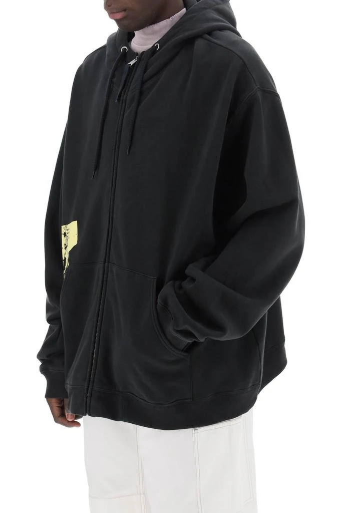 商品MAISON MARGIELA|"maxi zip-up sweatshirt with,价格¥3311,第4张图片详细描述