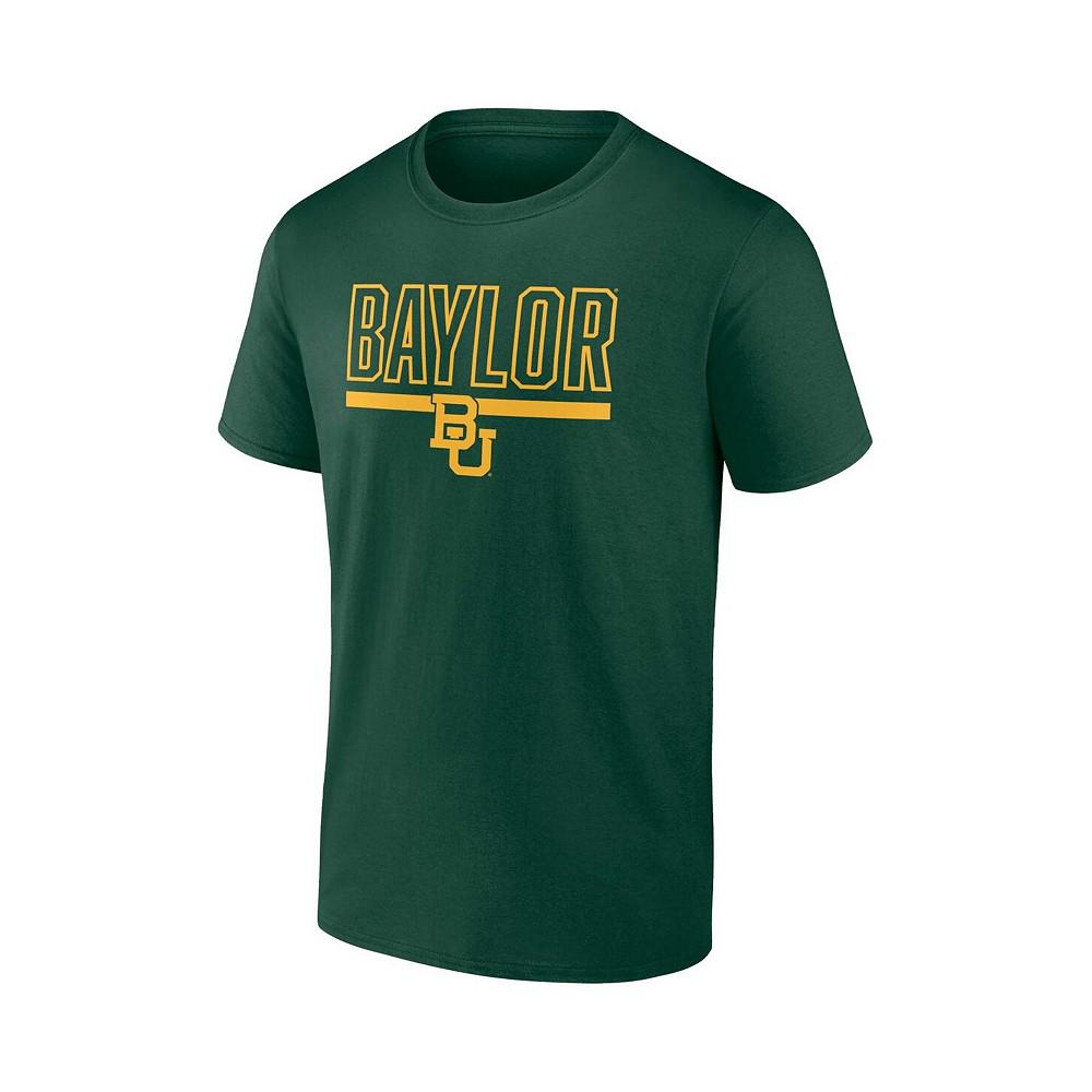 Men's Branded Green Baylor Bears Classic Inline Team T-shirt商品第3张图片规格展示