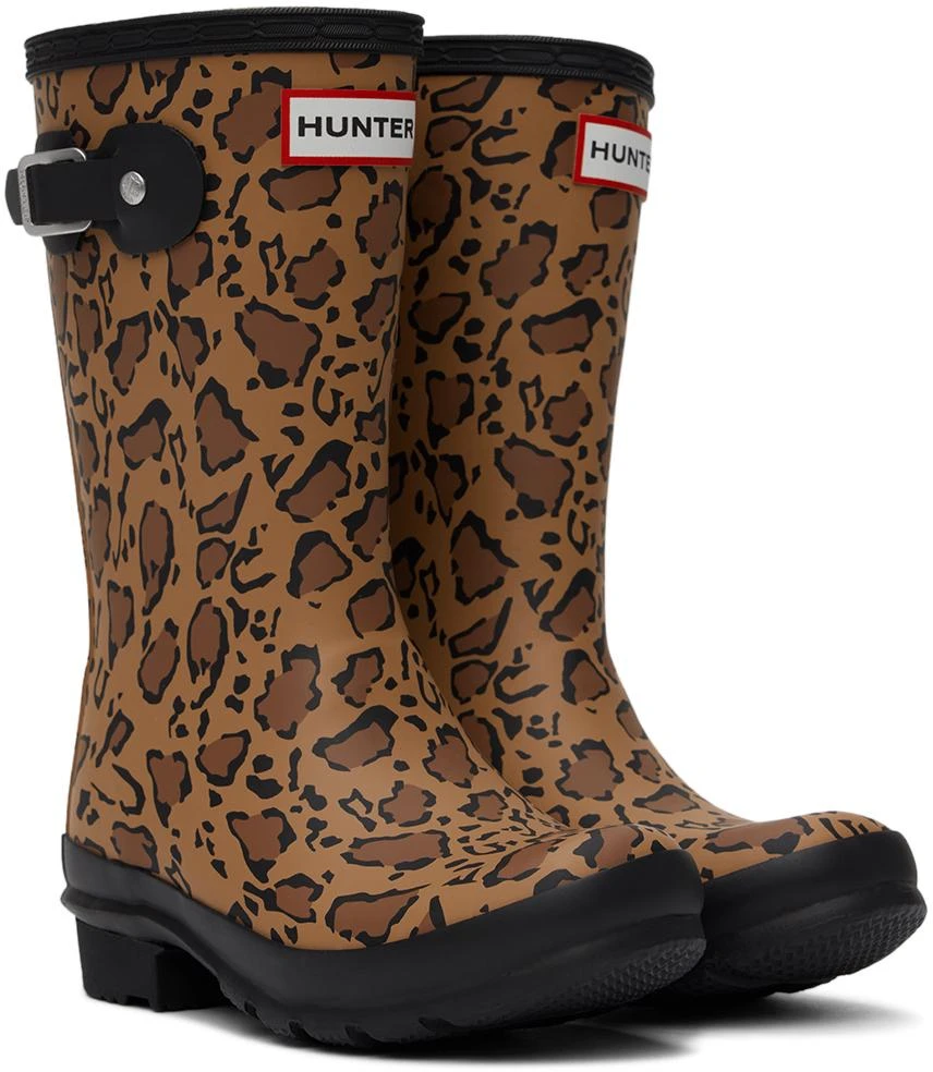 商品Hunter|黄褐色 Original 儿童雨靴,价格¥516,第4张图片详细描述